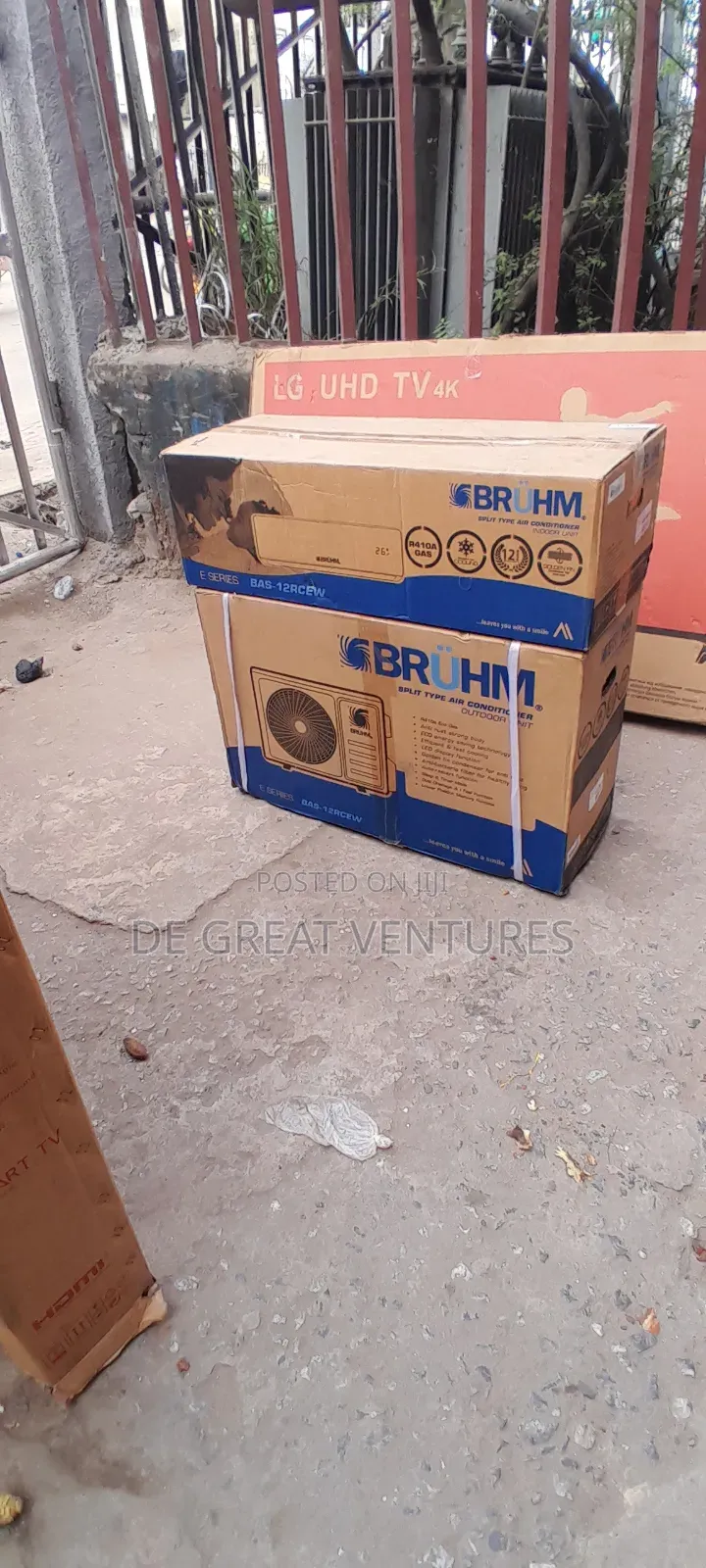 Brand New Bruhm 1.5hp Split Unit Air Conditioner>>100% Coper