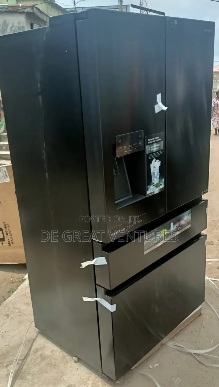 Brand New Hisense 4doors French Door Refrigerator>>External>
