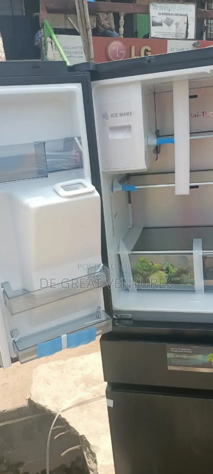Brand New Hisense 4doors French Door Refrigerator>>External>