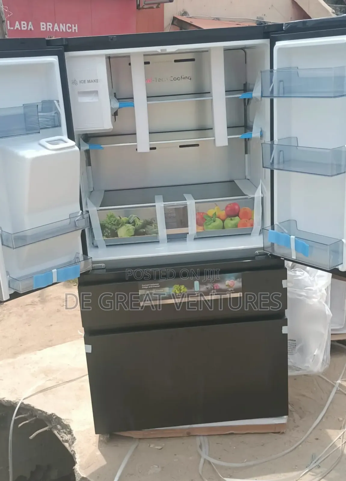 Brand New Hisense 4doors French Door Refrigerator>>External>