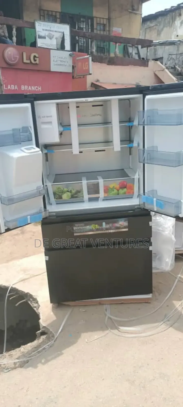 Brand New Hisense 4doors French Door Refrigerator>>External>