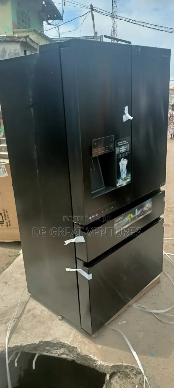 Brand New Hisense 4doors French Door Refrigerator>>External>