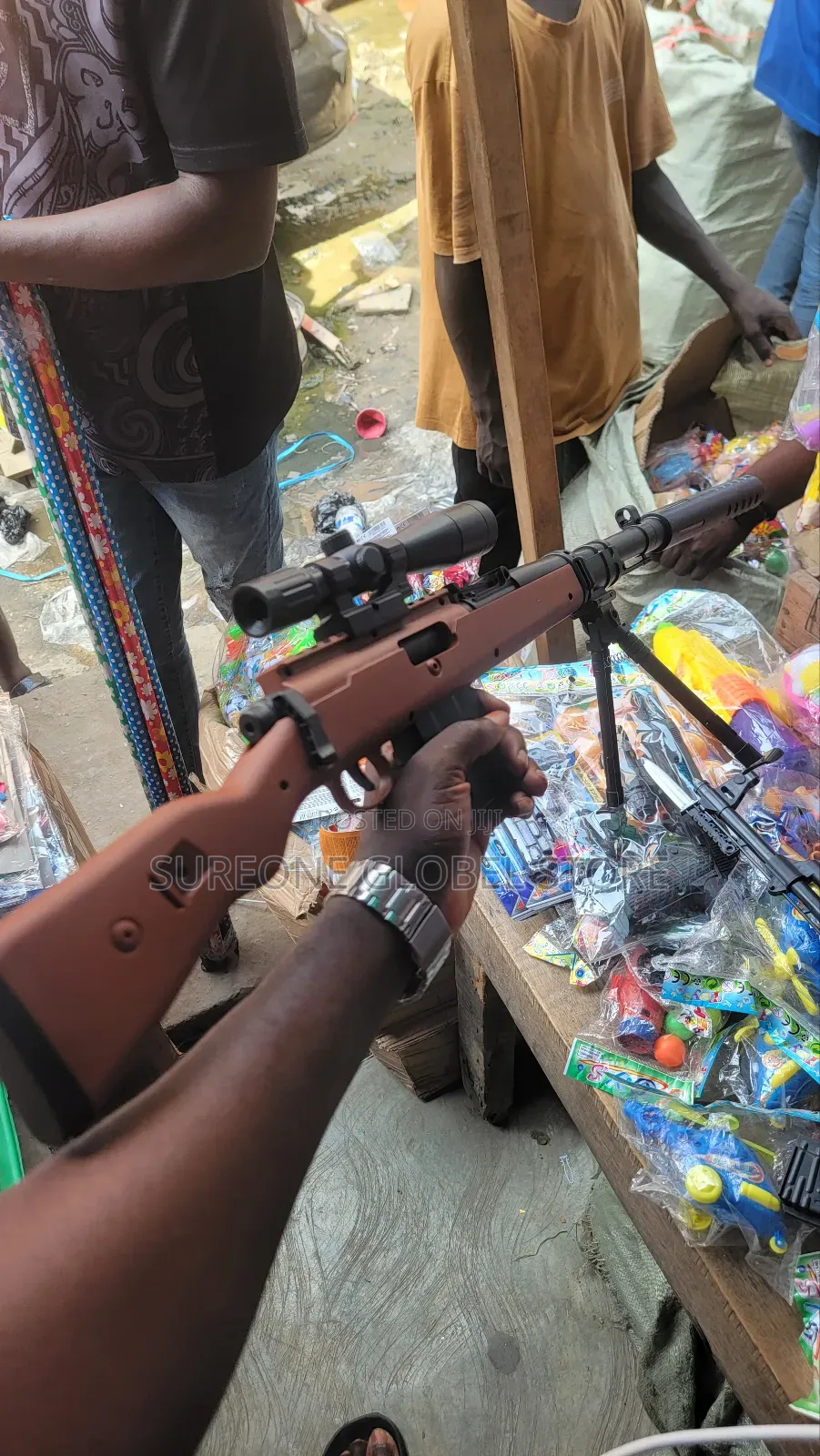 Sniper Gun Props With Bullet