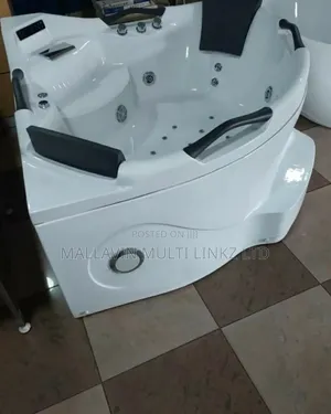 2 People Massage Corner Jacuzzi Bathtub