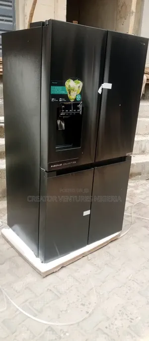 Hisence Inverter Side by Side Fridge Wt Water Ice Dispenser