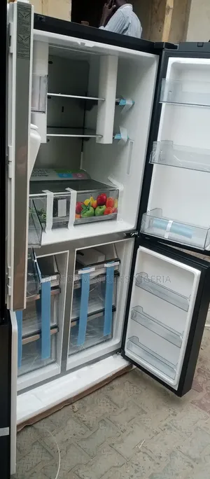 Hisence Inverter Side by Side Fridge Wt Water Ice Dispenser
