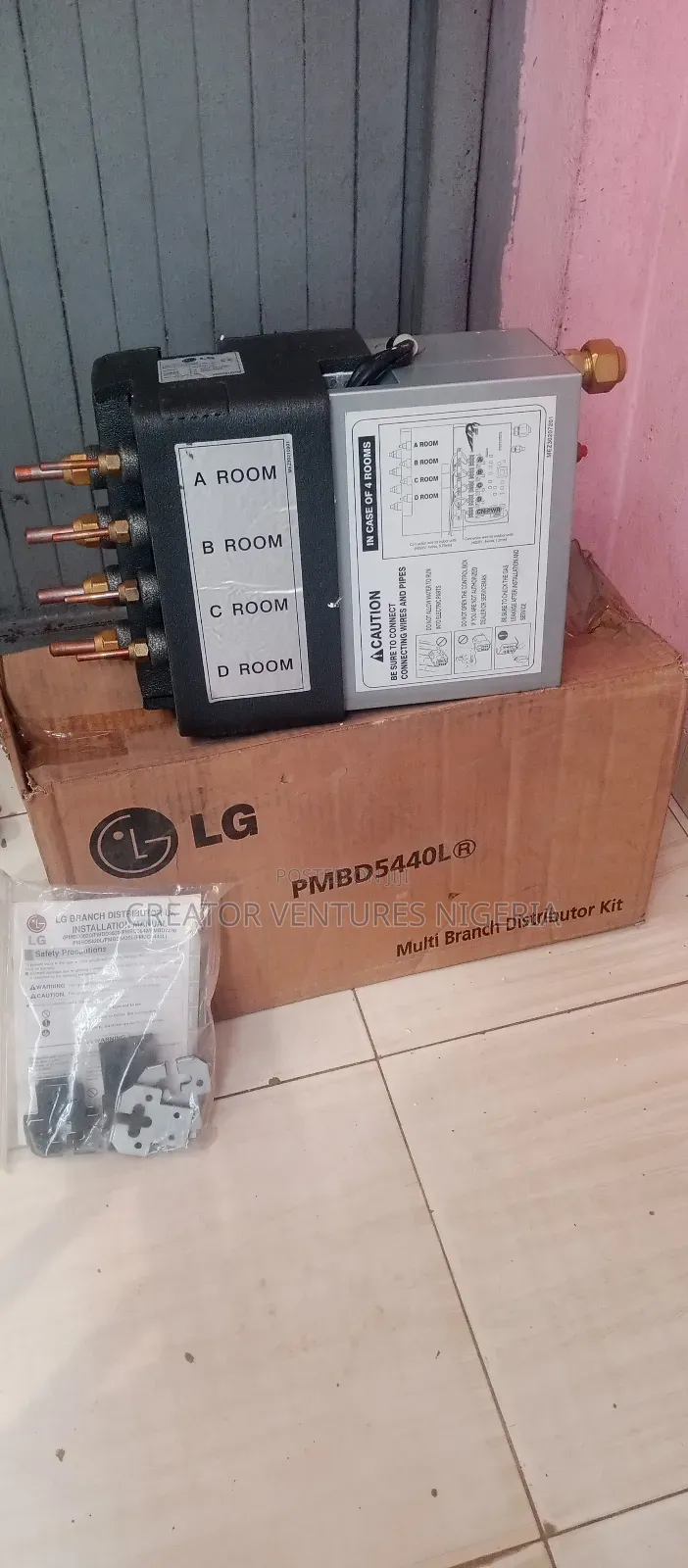 Ac Branch Distributor Multiple 4 Way, Fully Copper Kits.