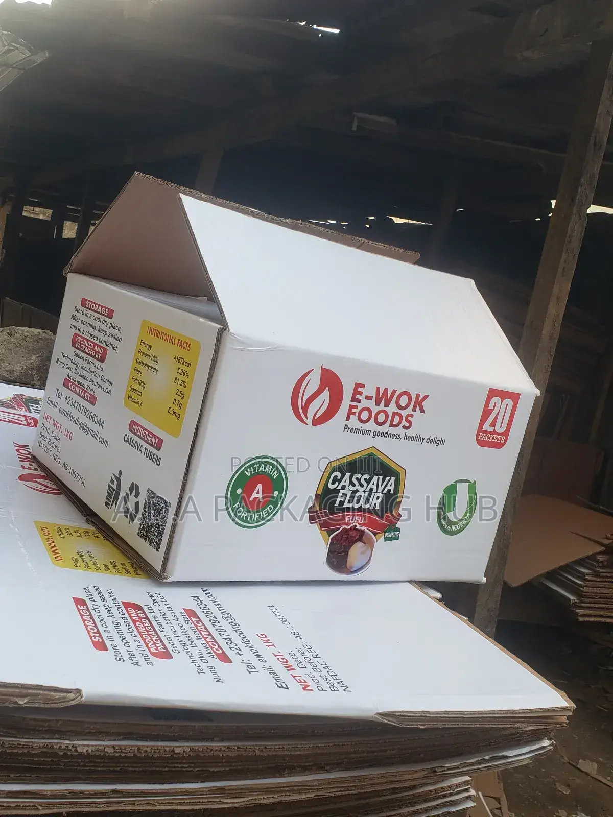 Full Branded Carton Box ( 5 Ply)
