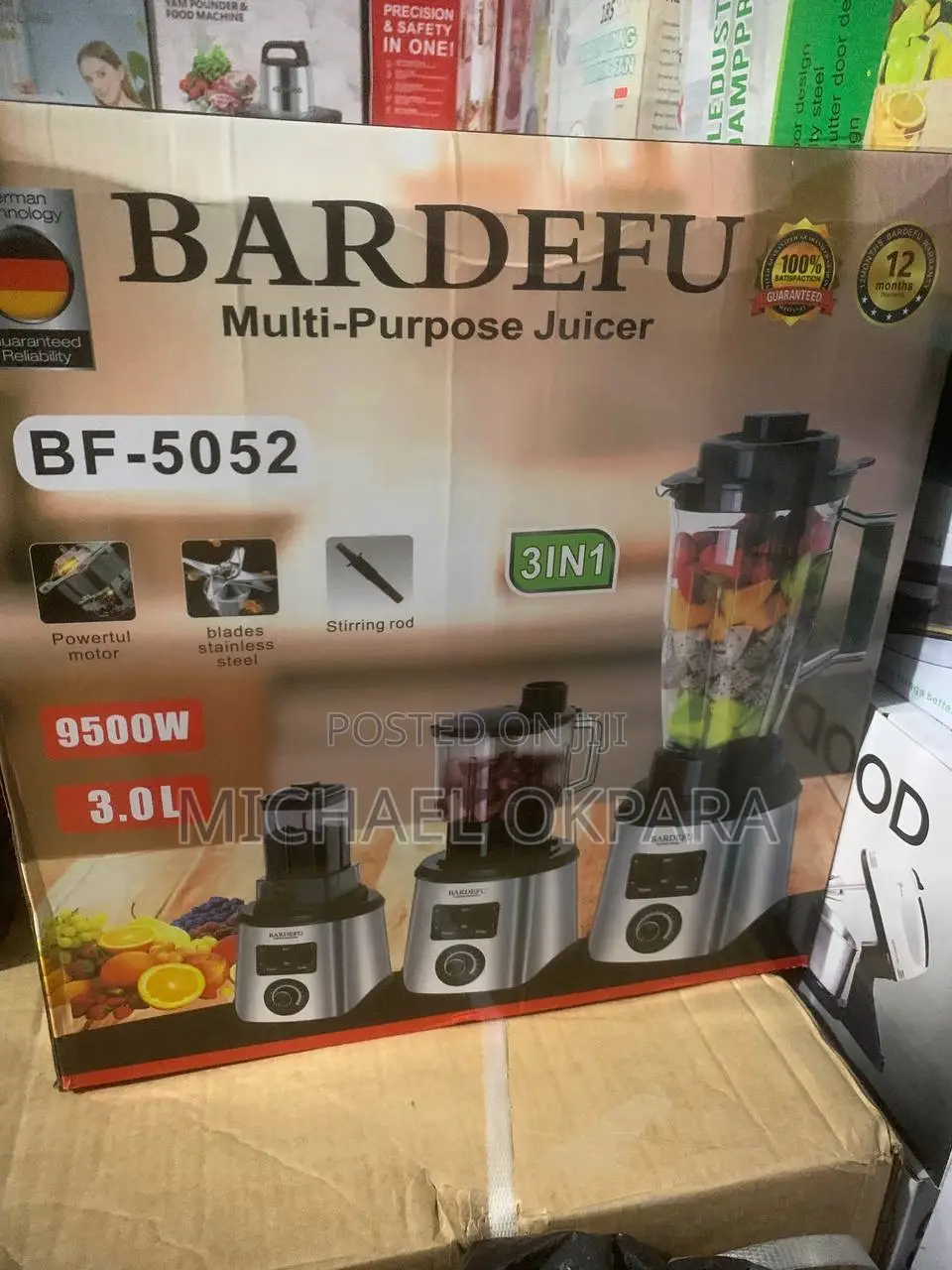 8in1 Bardefu Industrial Blender