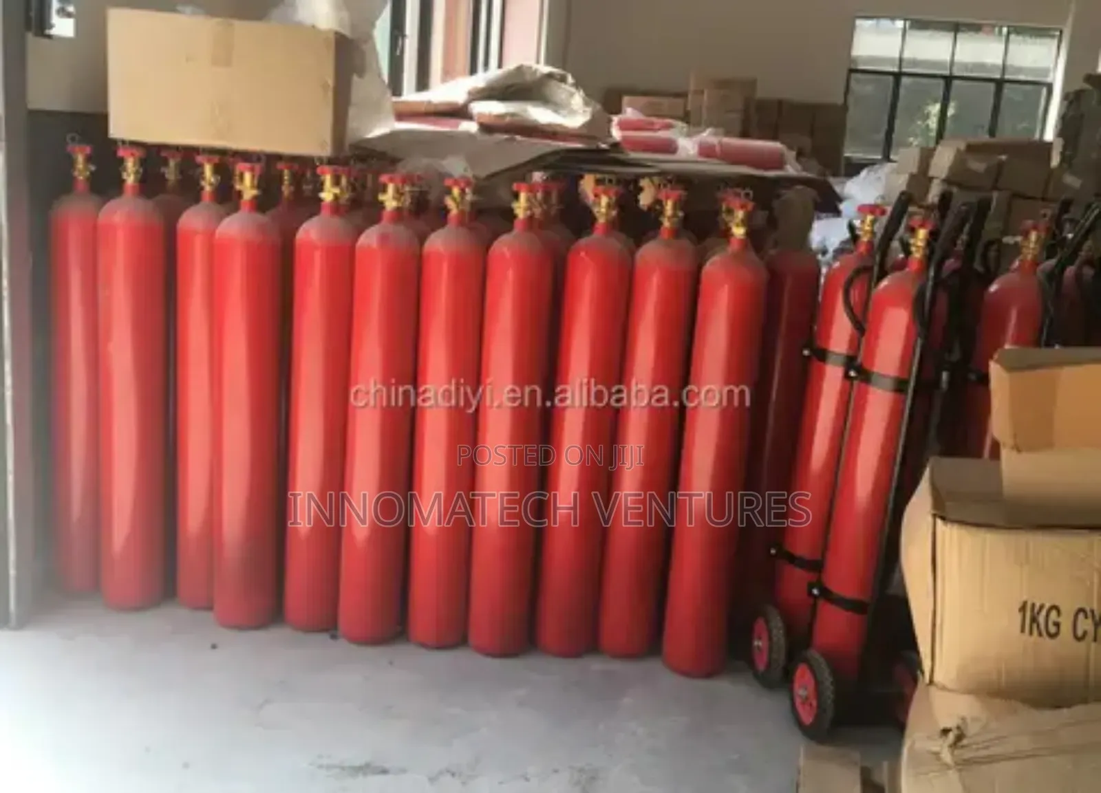 C02, Fire Extinguisher 25kg