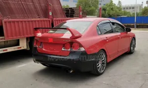 Honda Civic Rear Wing Booth Spoiler