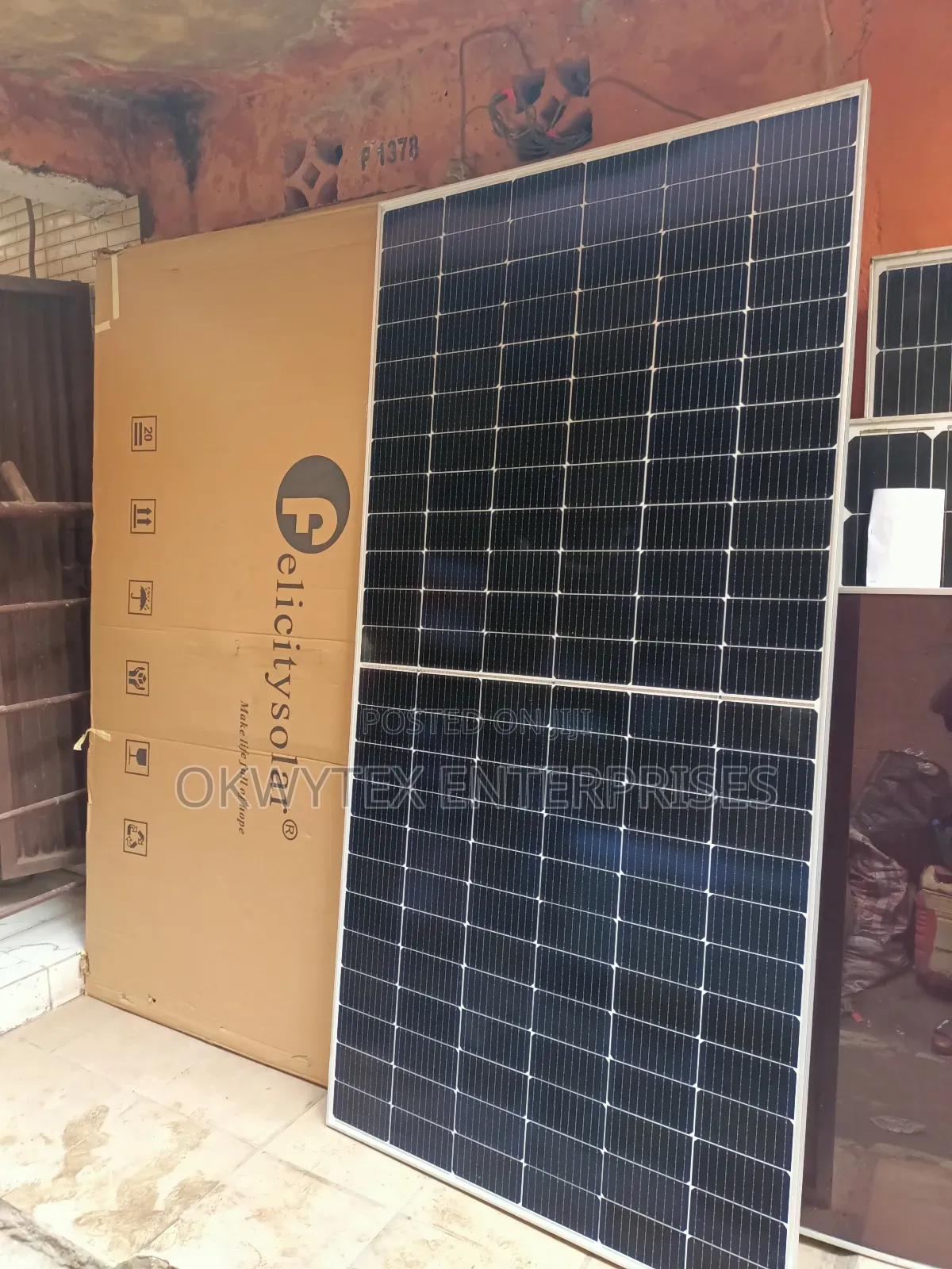 550watts Felicity Mono Crystalline Solar Panels for sale - OKWYTEX ...
