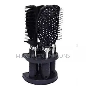 Professional Hair Comb Brush Set With Mirror