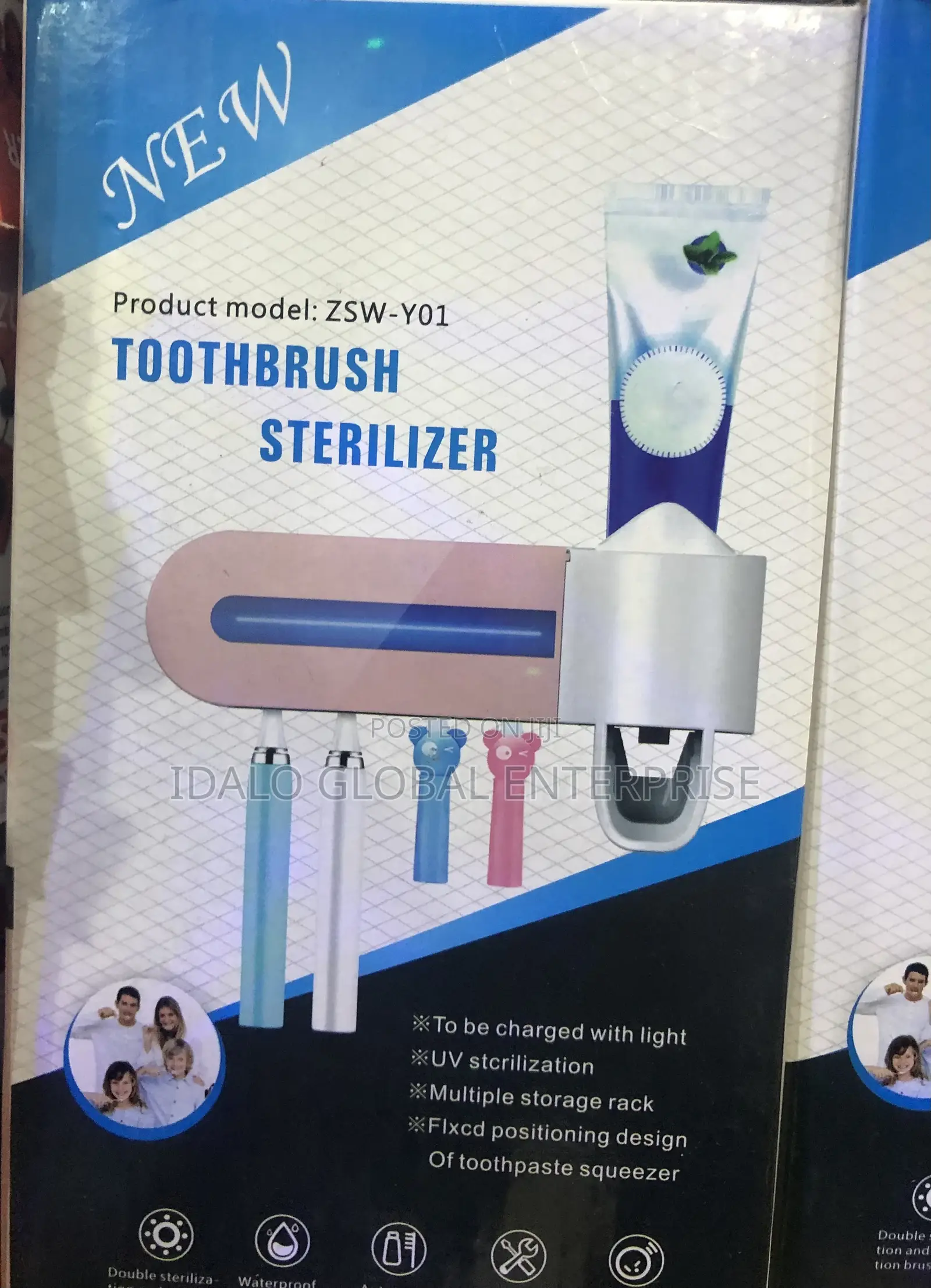 Toothbrush Sterilizer/Holder