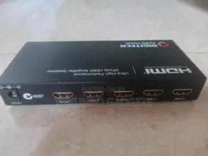 5 Port Digitech Soft Touch Hdmi Amplifier Switch