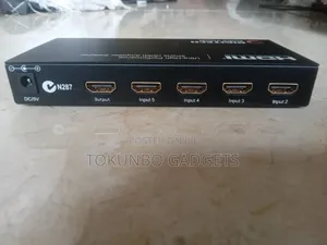 5 Port Digitech Soft Touch Hdmi Amplifier Switch