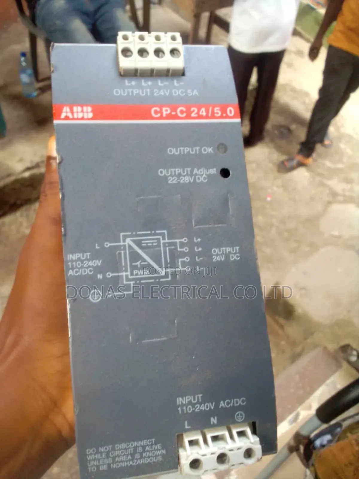 ABB Power Supply 24v Output 240v Input 5A