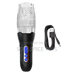 2 in 1 Transparent Masturbator