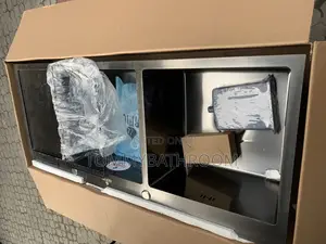 Double Bowl With Tray Sink