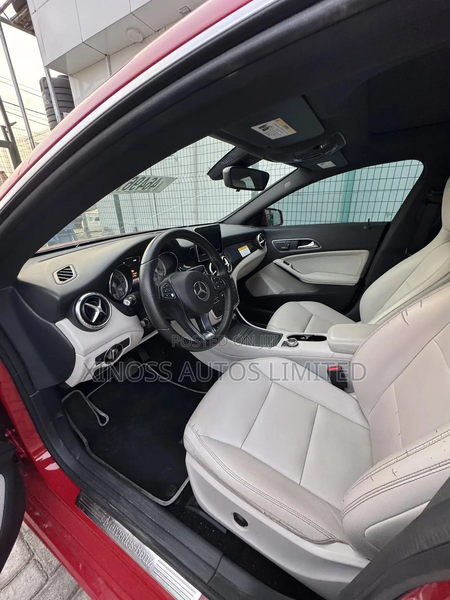 Mercedes-Benz CLA-Class 2015 Red