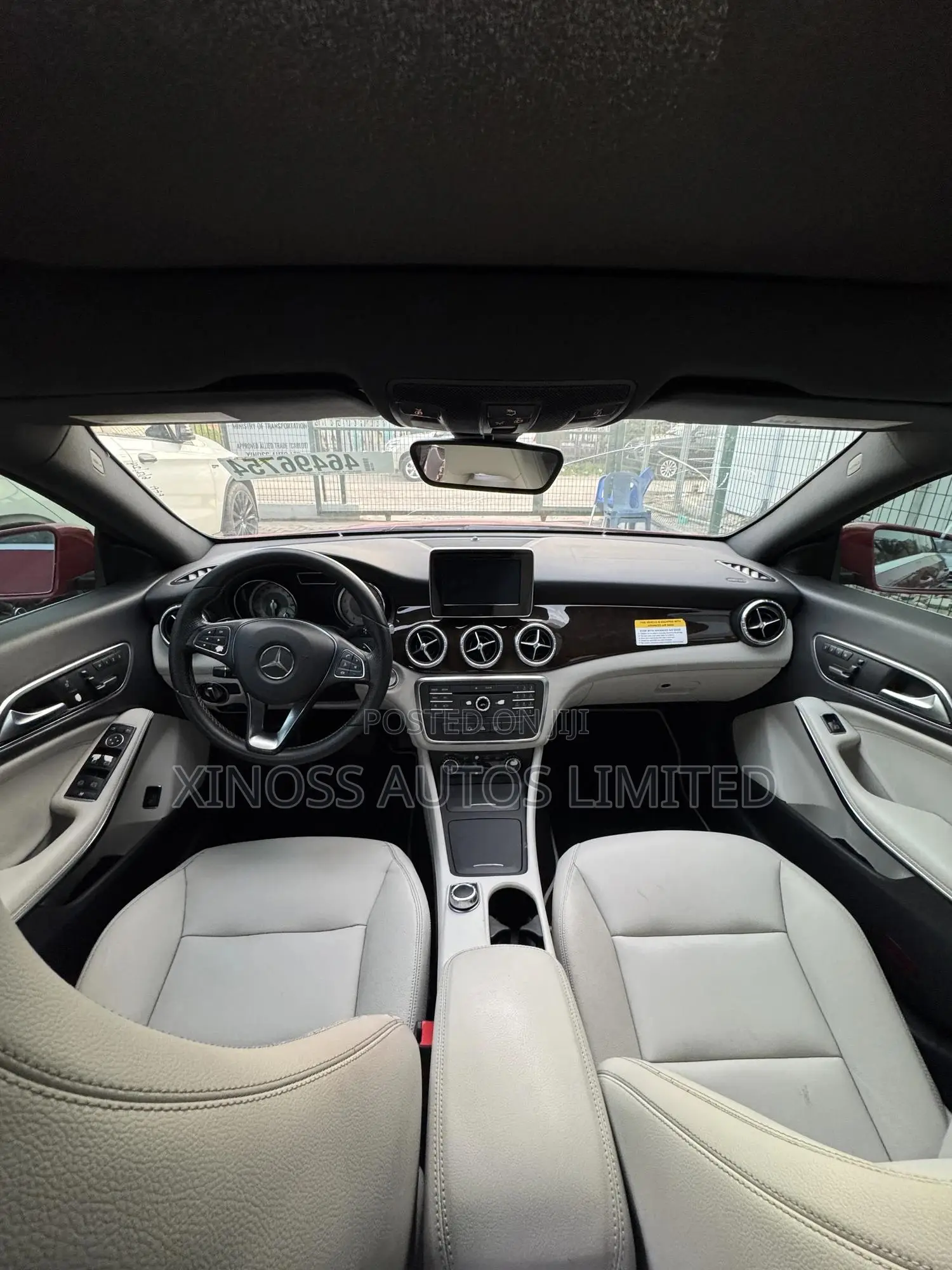 Mercedes-Benz CLA-Class 2015 Red