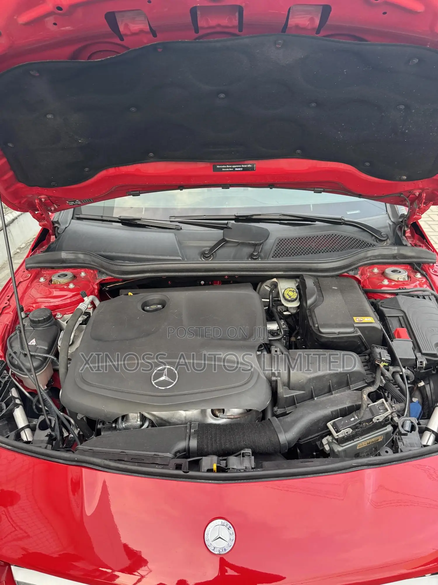 Mercedes-Benz CLA-Class 2015 Red