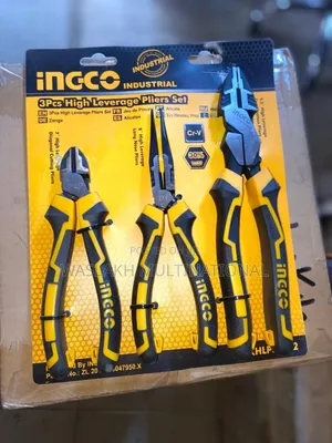 3pcs High Leverage Plier Ingco