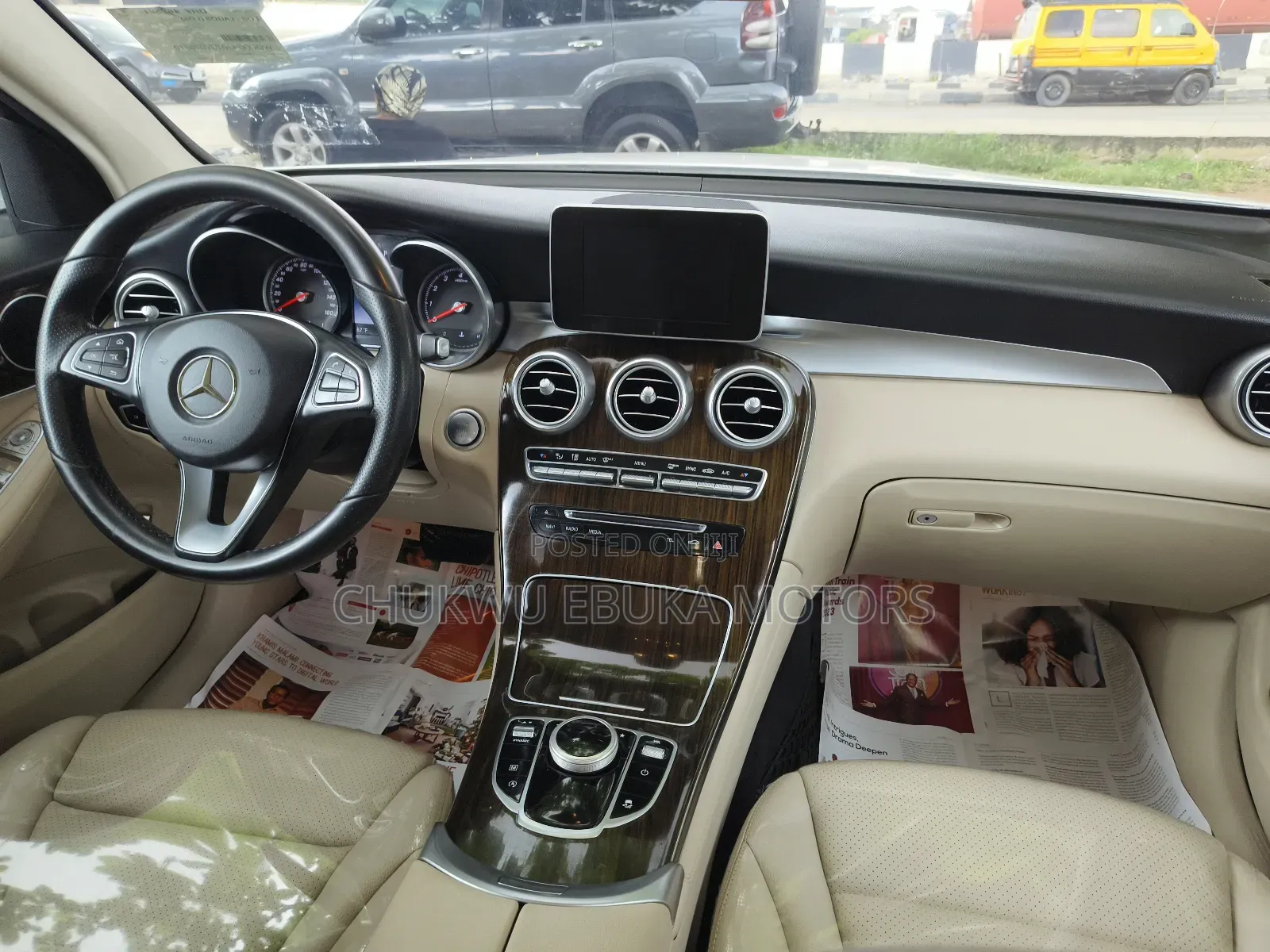 Mercedes-Benz GLC-Class 2017 White
