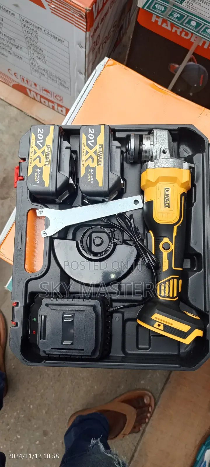 Dewalt Cordless Angle Grinder