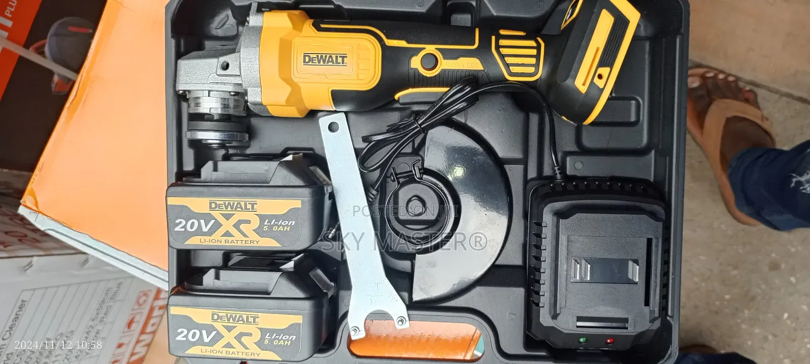 Dewalt Cordless Angle Grinder
