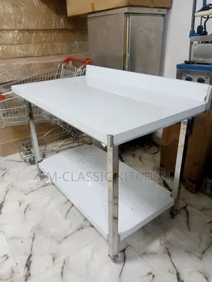 Work Table 4feet Stainless Steel