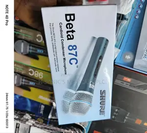 Shure Beta-87c Cardioid Condenser Microphone