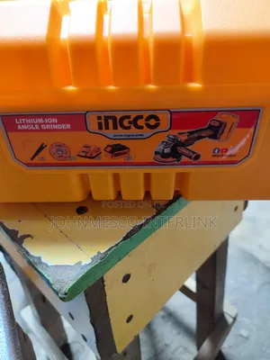 INGCO Battery Angle Grinder