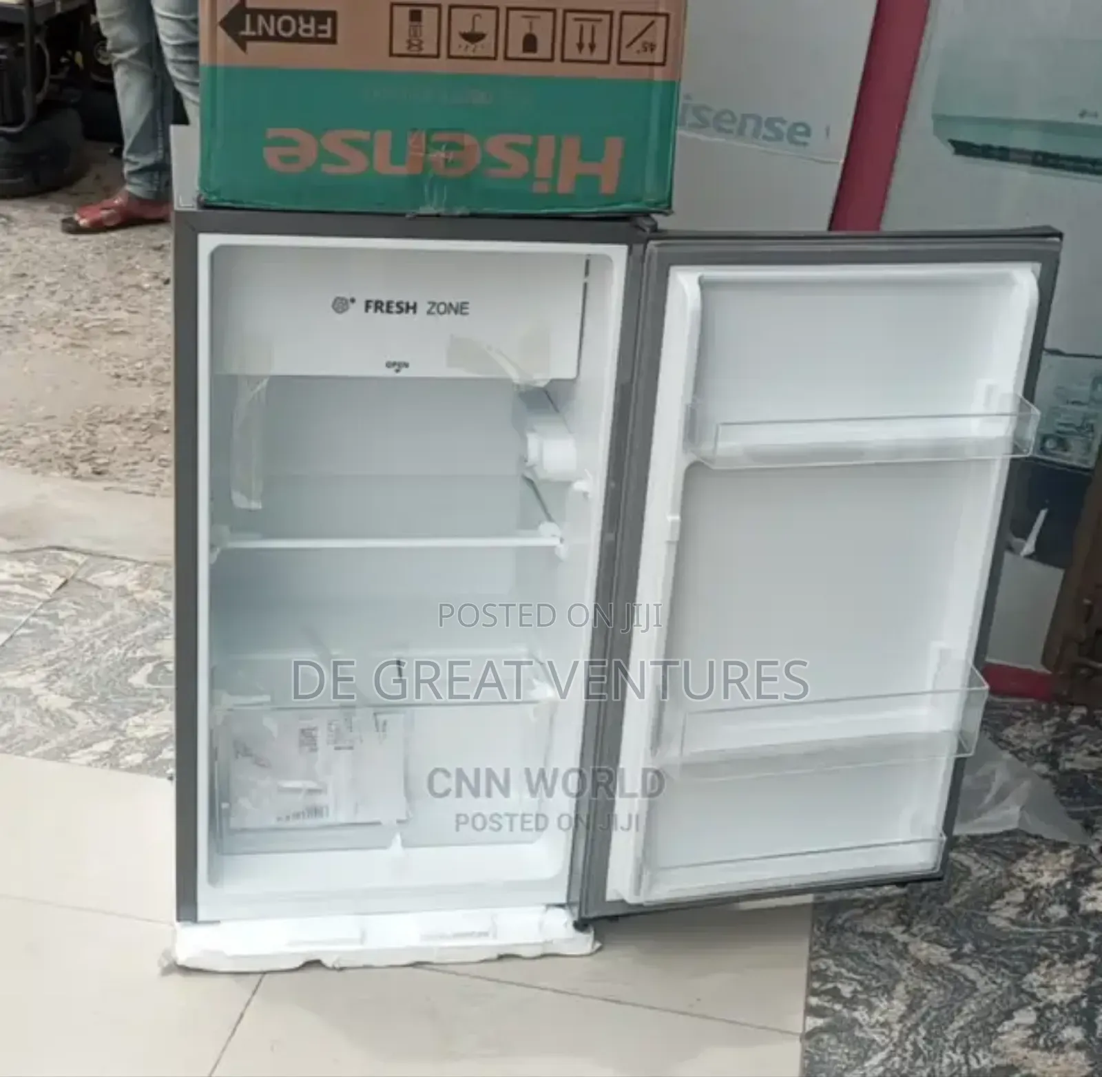 Brand New Hisense 91litter Table Top Refrigerator>>External>