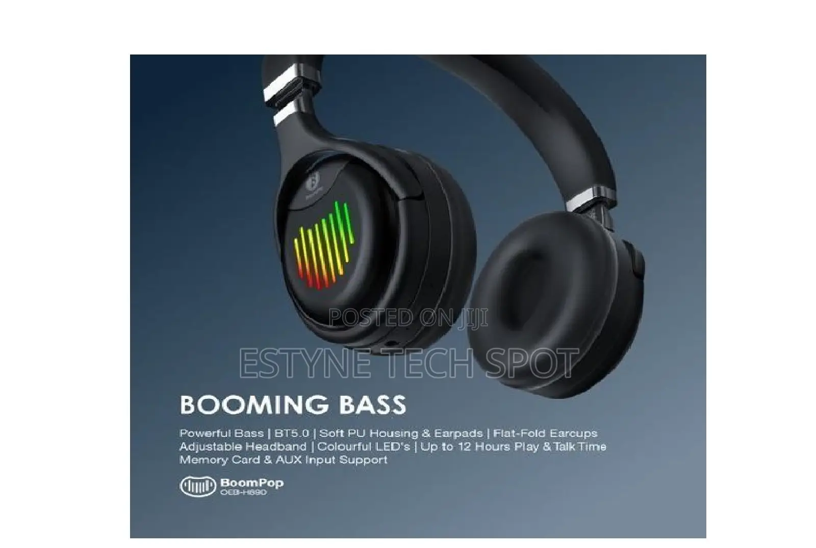 Oraimo Booming Bass Wireless Headphone(06504780)