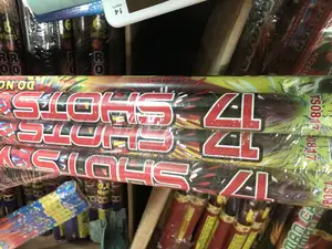 6pcs 17shot Knockout Fireworks Banger