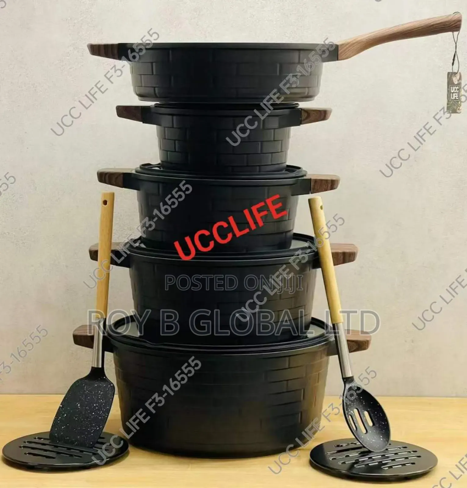 11pcs Nonstick Pot