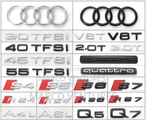 Audi Logo Ring Sporty Badges