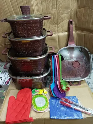 121pcs Nonstick Pot