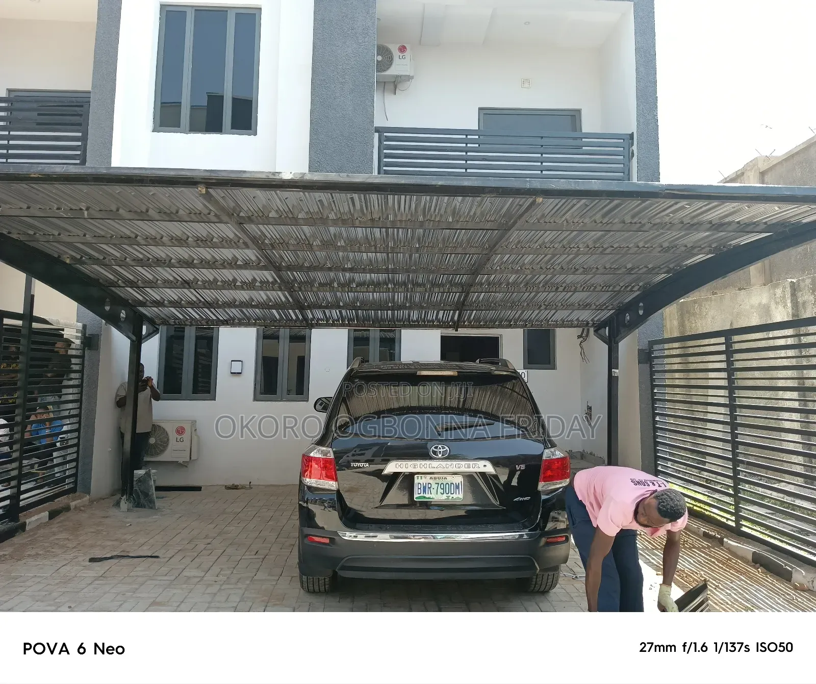 Jeep Carport for Two