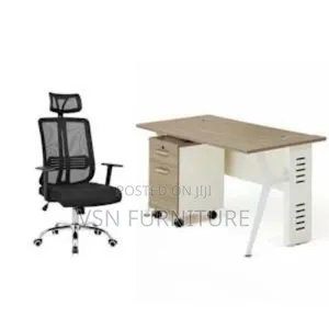 Office Work Desk and Chair