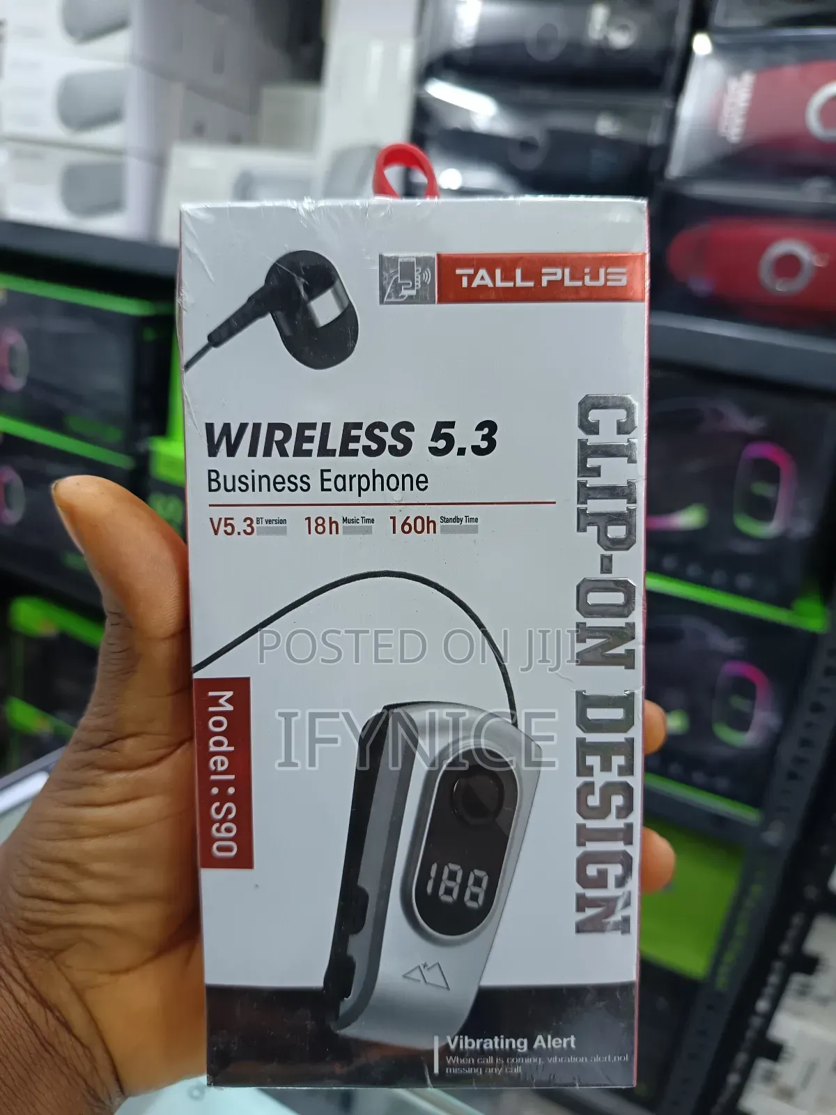 Tall Plus Clip on Design