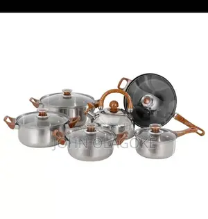 12pcs Aluminum Combination Pot Set