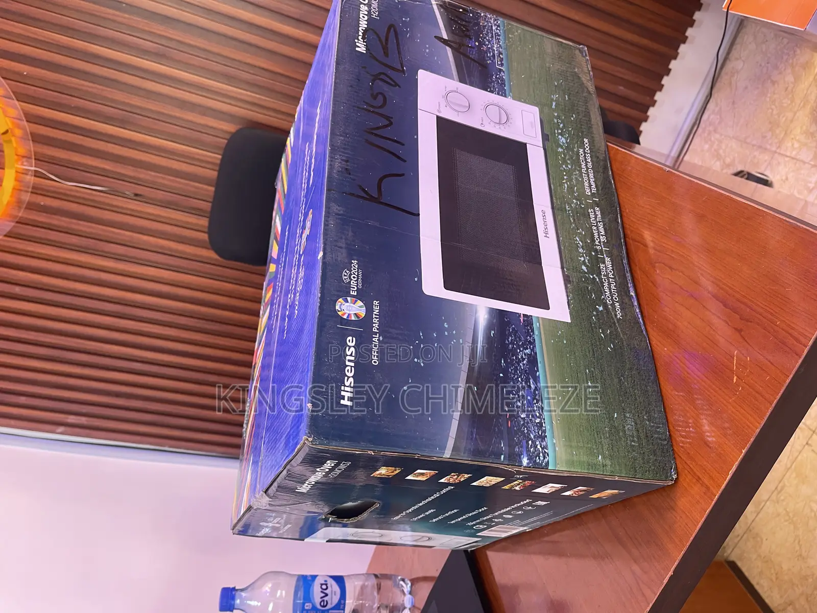 White Hisense Microwave