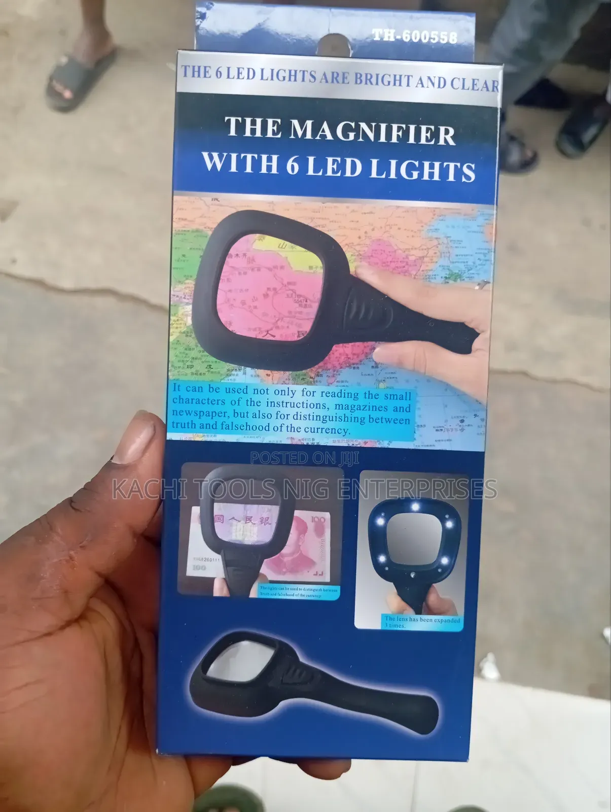Magnifying Glass With Led Lights