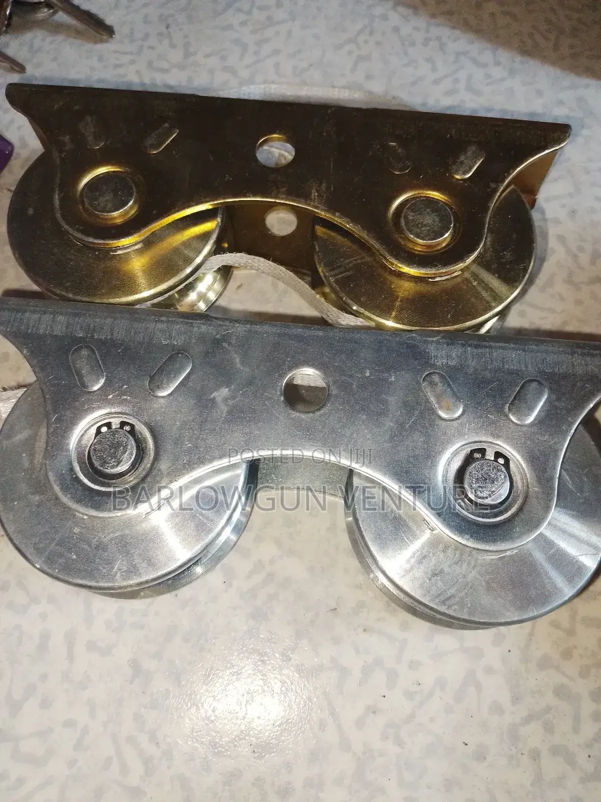 Double Roller Tire Castor 2 Half