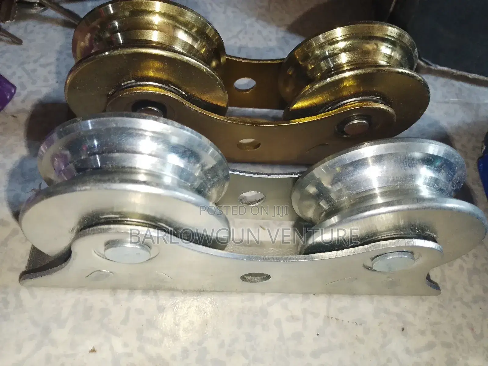 Double Roller Tire Castor 2 Half