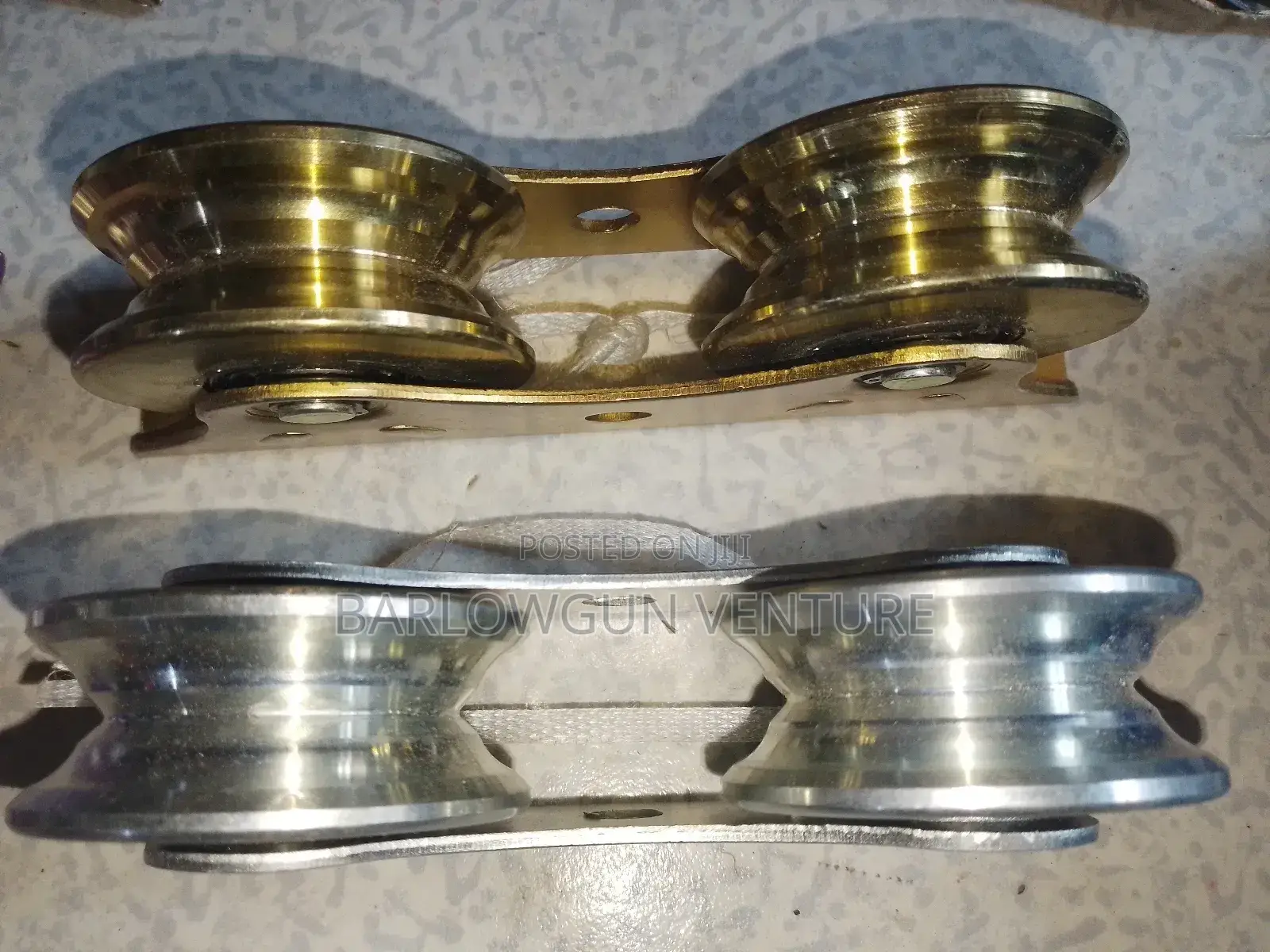 Double Roller Tire Castor 2 Half