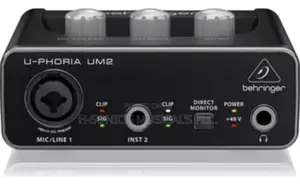 Behringer Um2 Studio Audio Interface