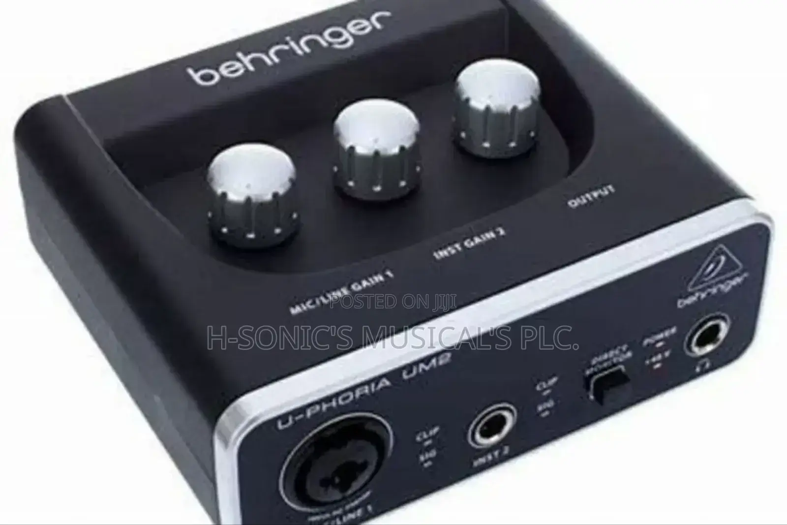 Behringer Um2 Studio Audio Interface